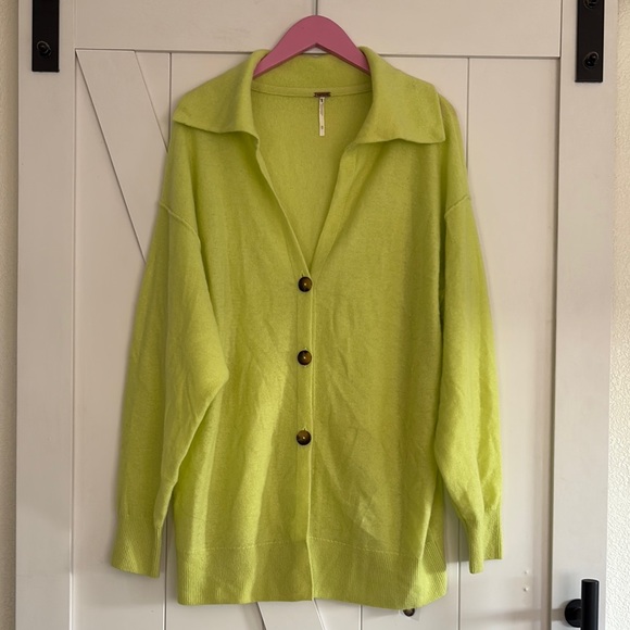 Free People Sweaters - Free People Swim Too Deep Cashmere Cardigan